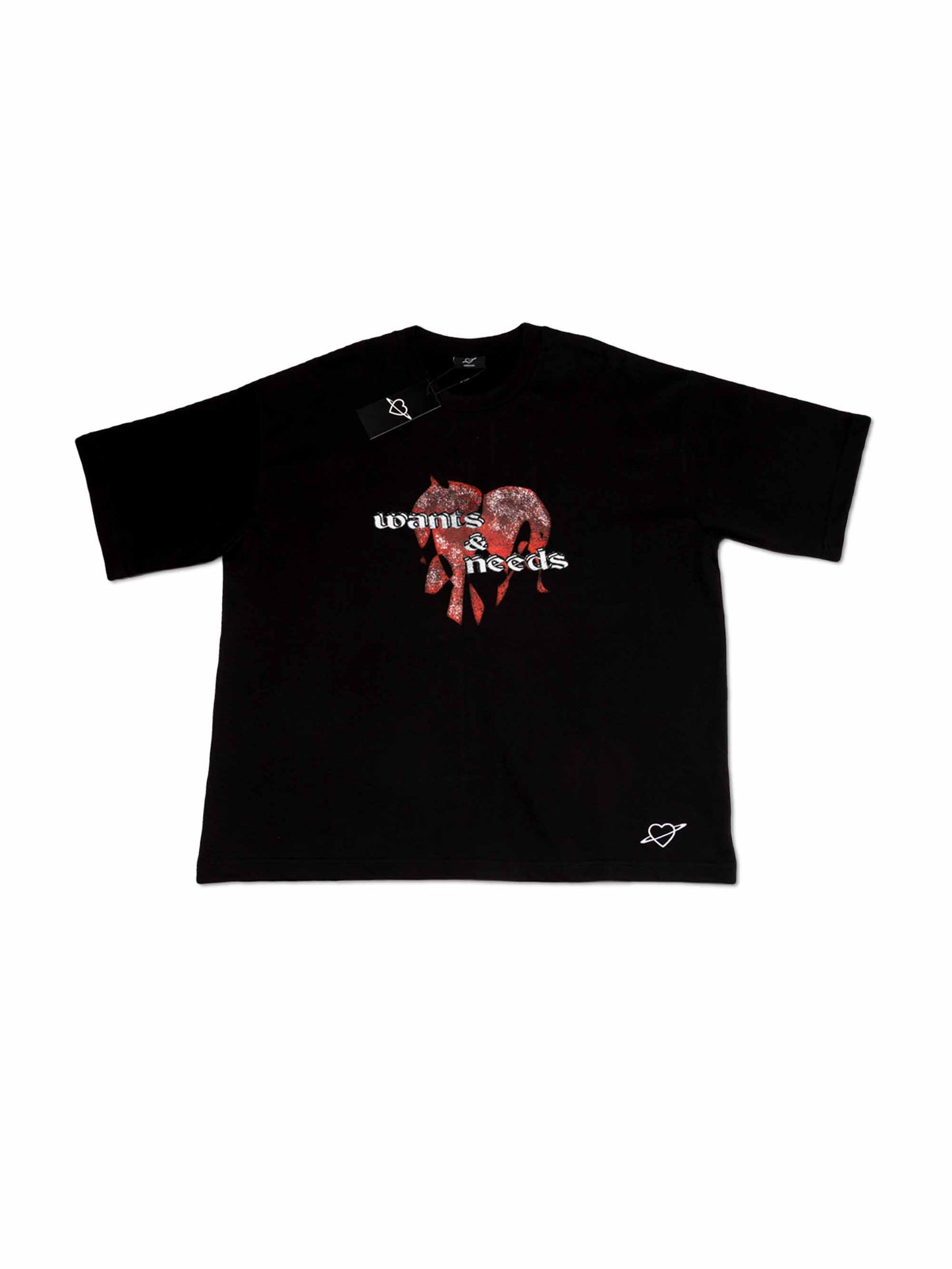 Heavy Oversized T-Shirt aus 100% Baumwolle mit 310 gsm für Frauen und Herren (Unisex). Veredelung mit hochwertigem Logo-Stick und Siebdruck mit ausgefallenem Design.